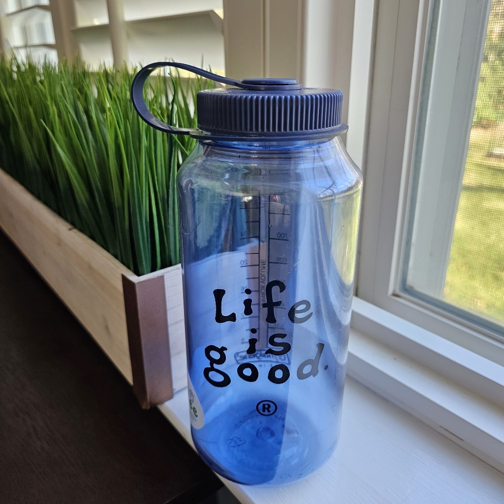 Nalgene Life is Good.® Wide Mouth Bottle - 32 oz - Picture 3 of 9